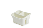 Whitefurze Cream Sink Organiser